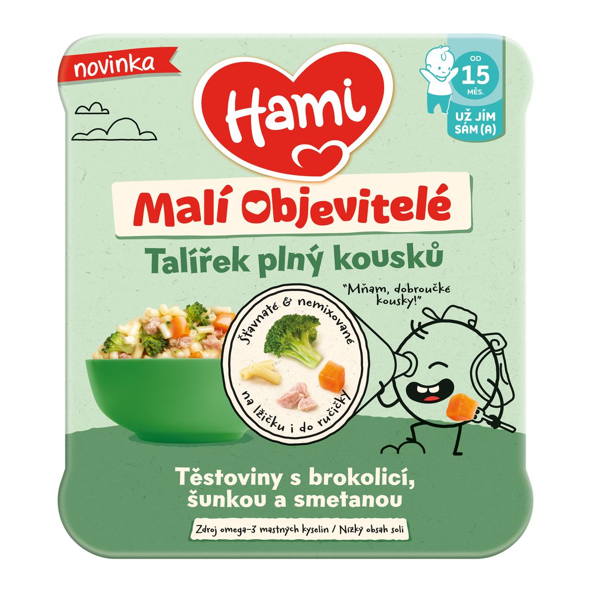 Hami Malí objevitelé Těstoviny s brokolicí