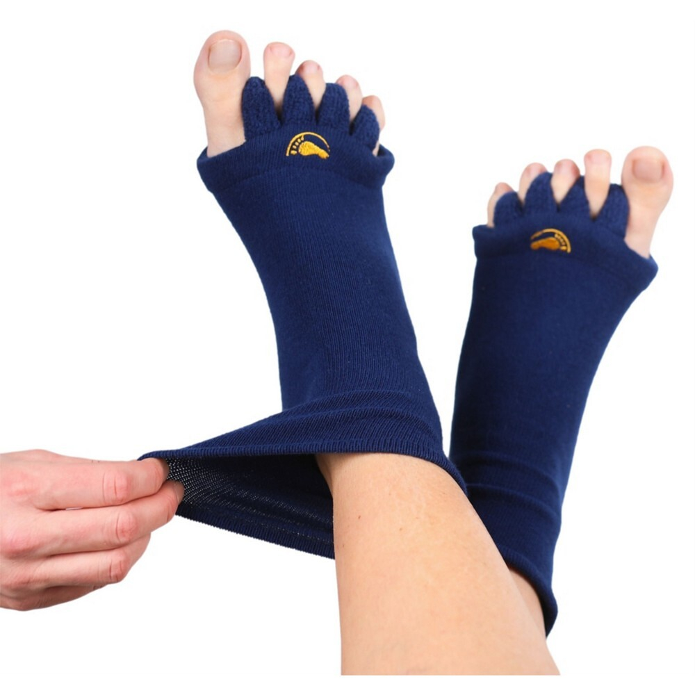 HappyFeet Adjustační ponožky extra stretch Navy vel. 39–42 1 pár HappyFeet