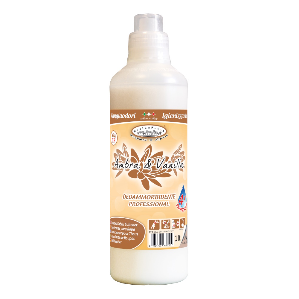 HygienFresh Deo Aviváž profesionální koncentrovaná formulace Ambra & Vanilla 1 l HygienFresh