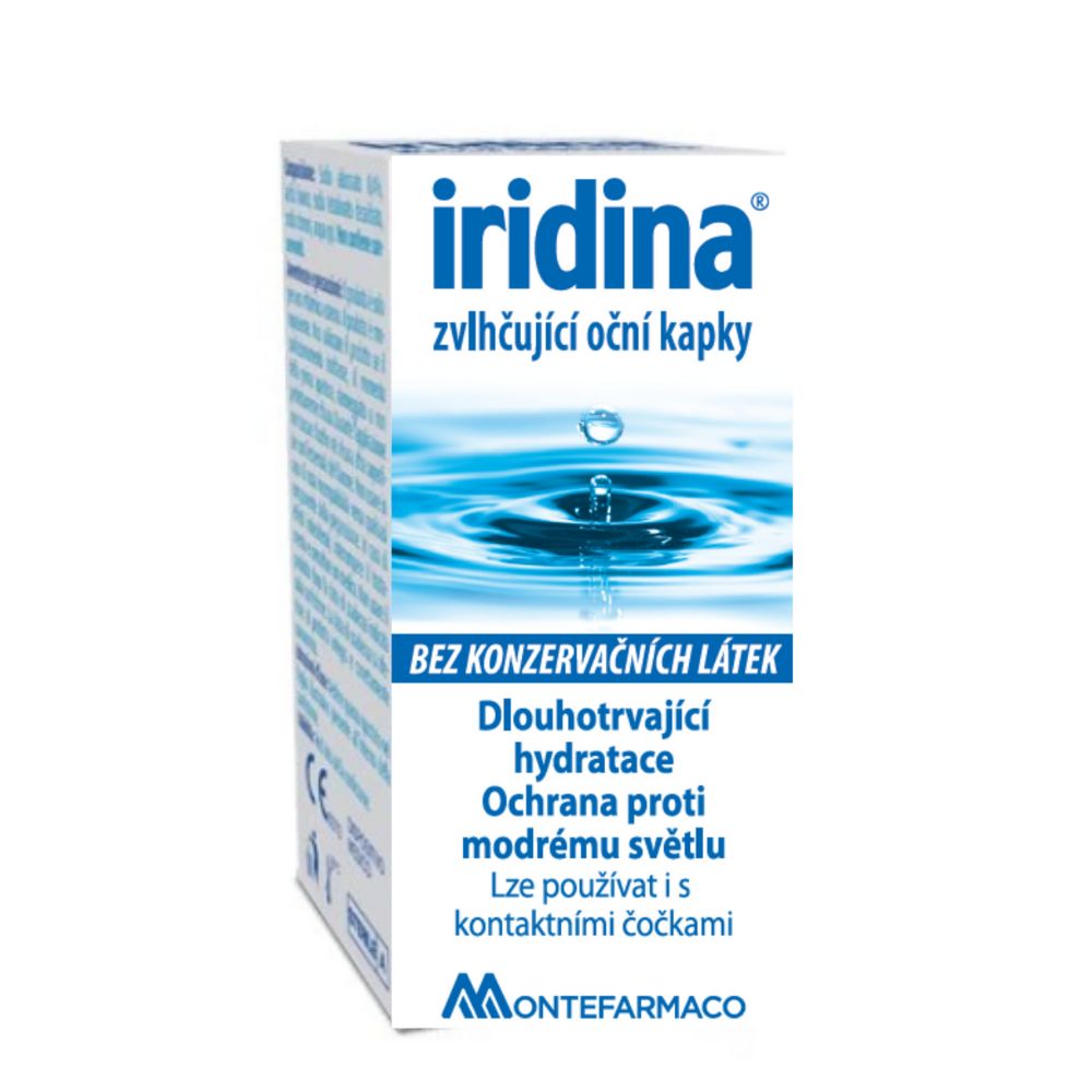 IRIDINA Zvlhčující oční kapky 10 ml IRIDINA