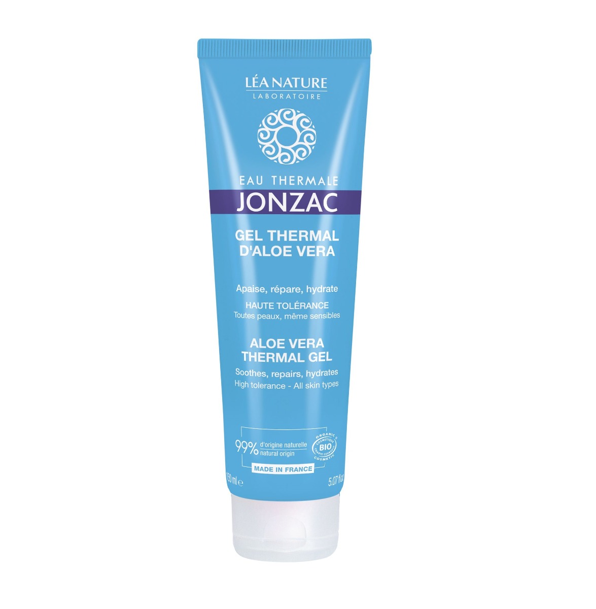 JONZAC Termální hydratační gel s Aloe vera BIO 150 ml JONZAC