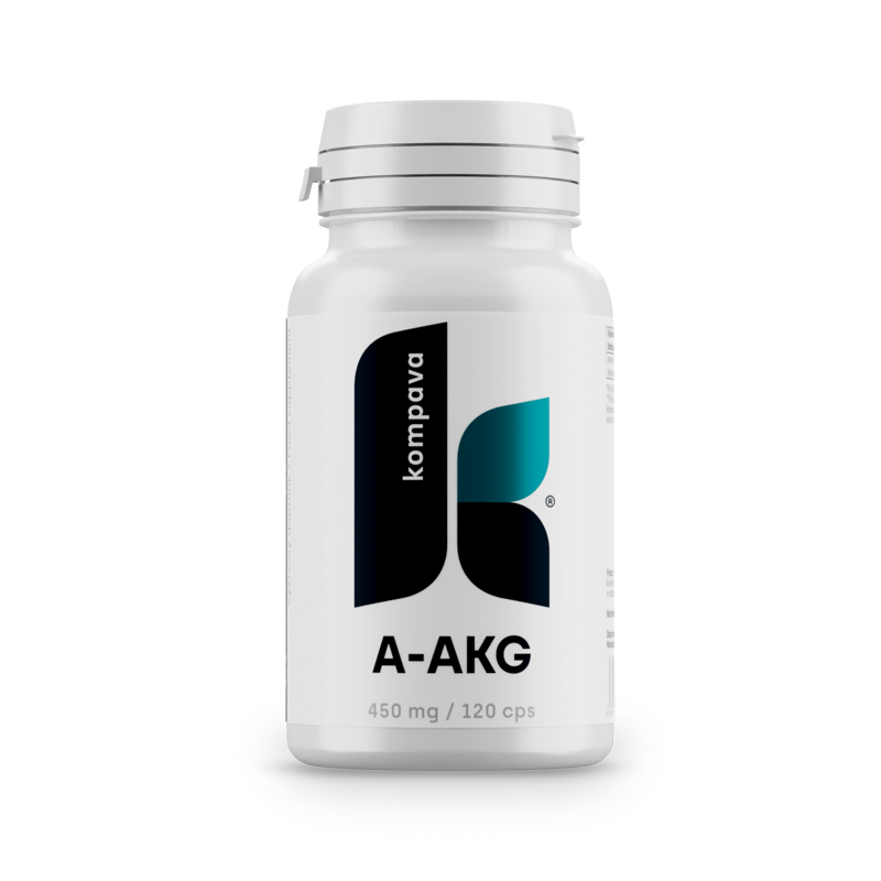 KOMPAVA A-AKG arginin 450 mg / 120 kapslí KOMPAVA