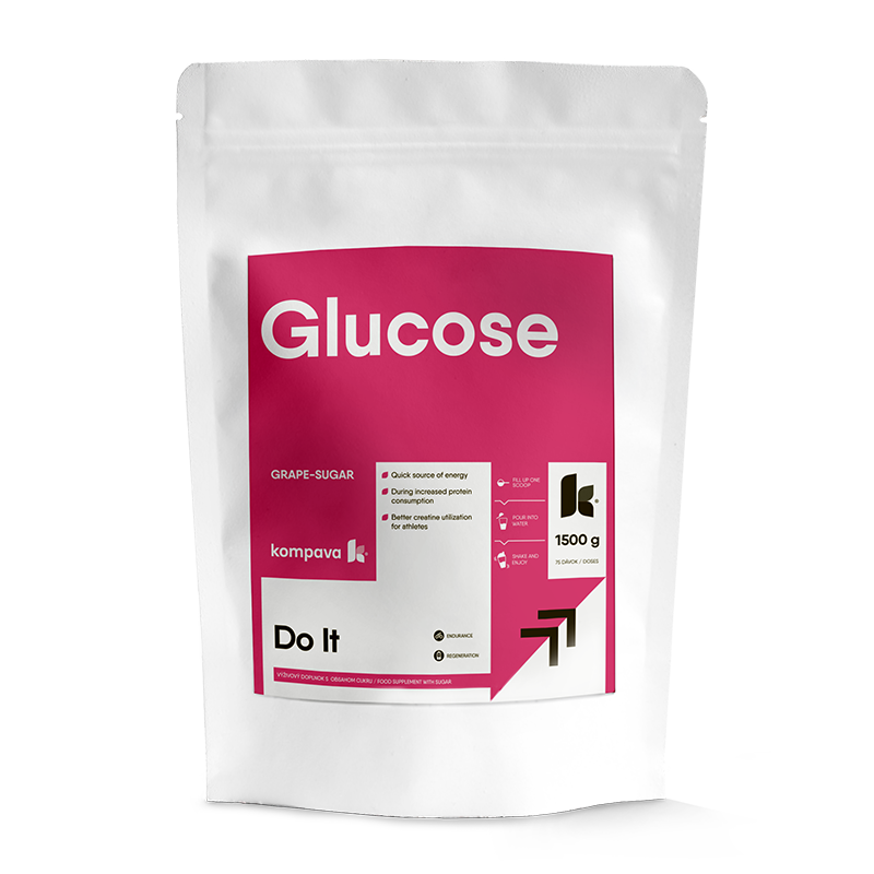 KOMPAVA Glukóza 1500 g/75 dávek KOMPAVA