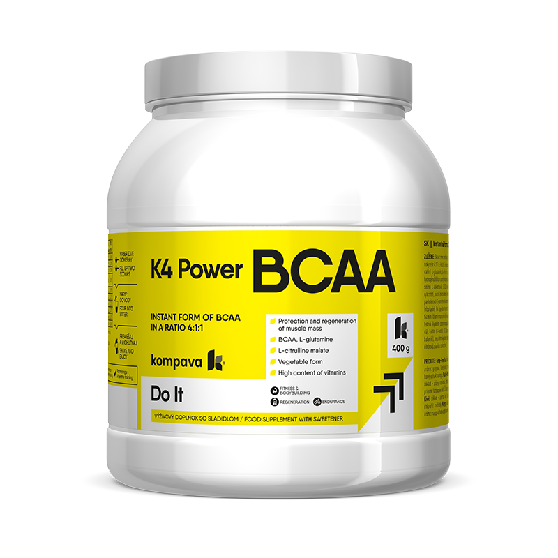 KOMPAVA K4 Power BCAA 400 g/36 porcí
