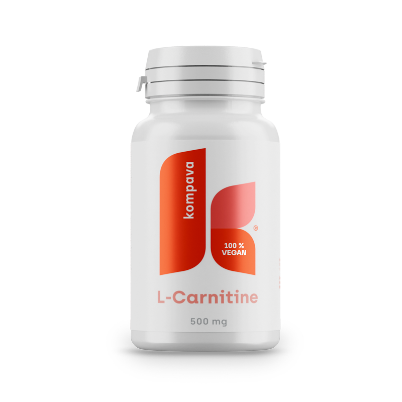 KOMPAVA L-karnitin 500mg/60kapslí KOMPAVA