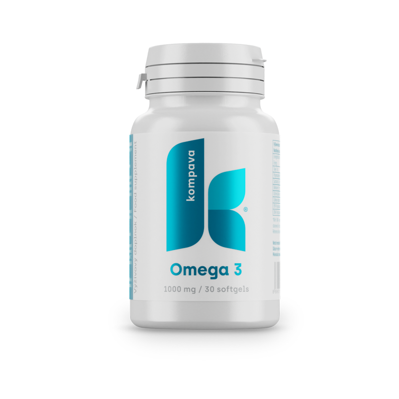 KOMPAVA Omega-3 1000 mg/30 kps KOMPAVA
