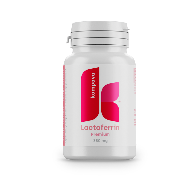 KOMPAVA Premium Lactoferrin 30 kapslí KOMPAVA
