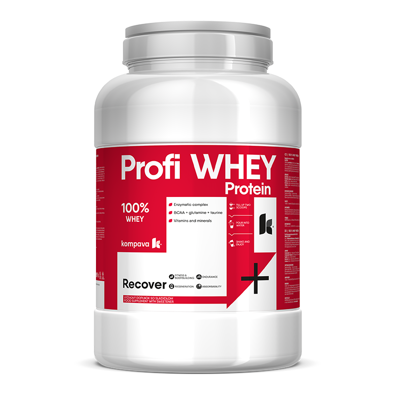 KOMPAVA Protein Profi WHEY čokoláda-banan 2000g KOMPAVA