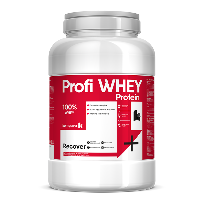 KOMPAVA Protein Profi WHEY raffaelo2000g KOMPAVA