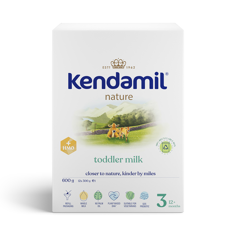 Kendamil 3 Nature Kojenecké pokračovací mléko HMO+ 2x300 g Kendamil