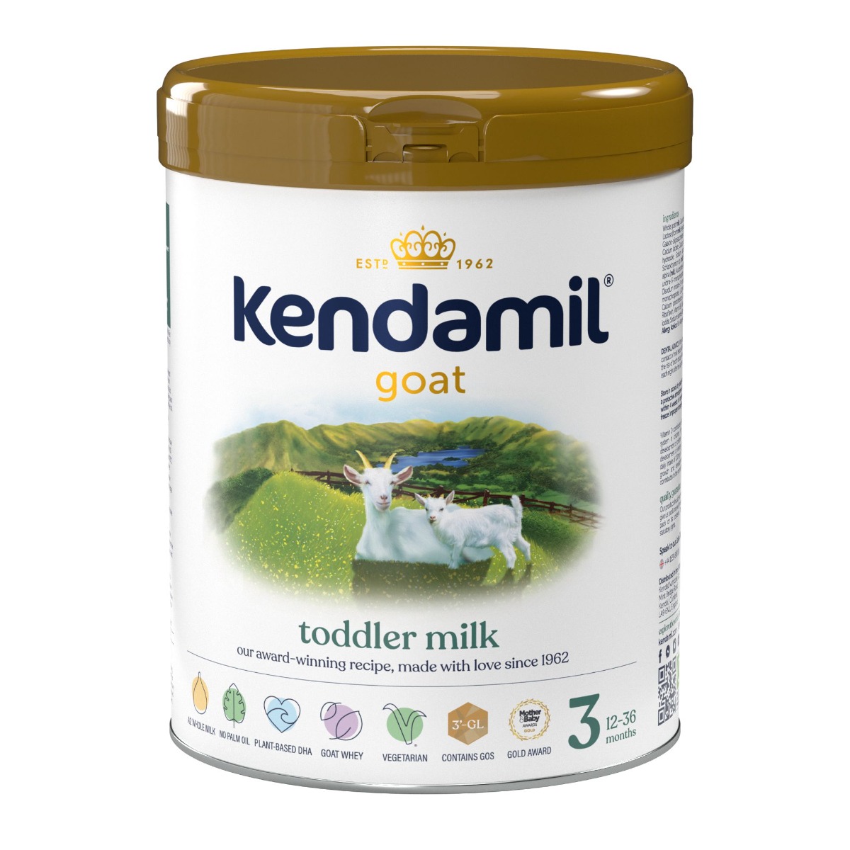 Kendamil Kozí batolecí mléko 3 800 g Kendamil