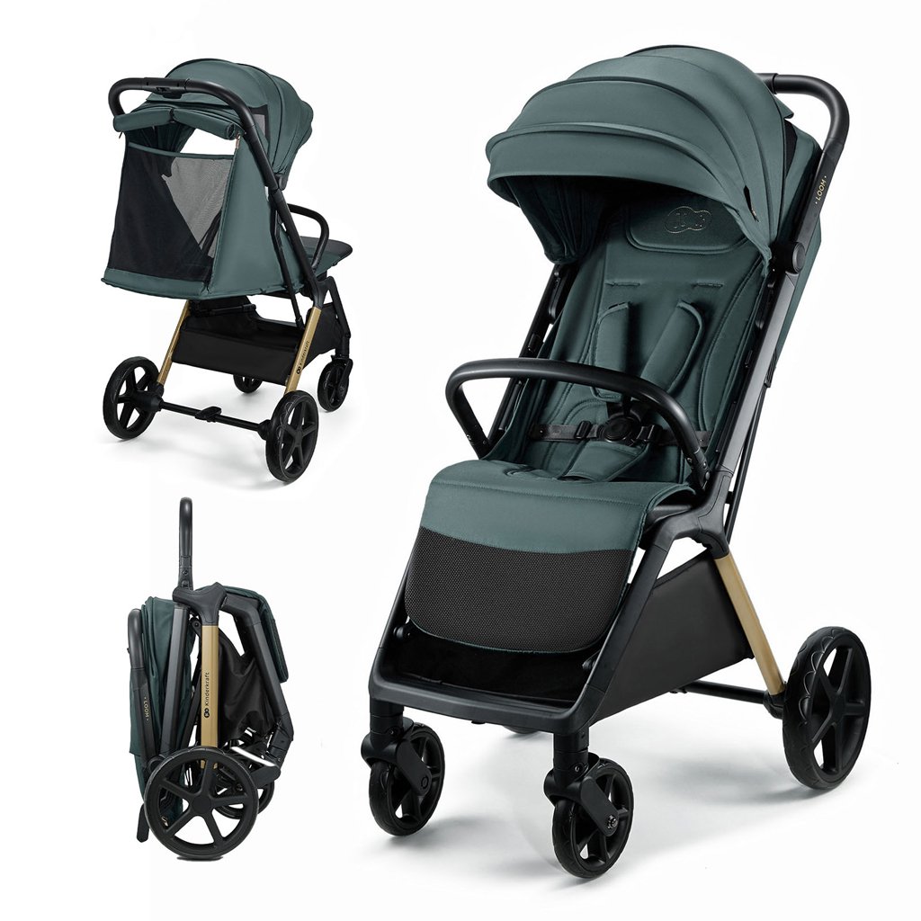 Kinderkraft Kočárek sportovní Loom Green Kinderkraft
