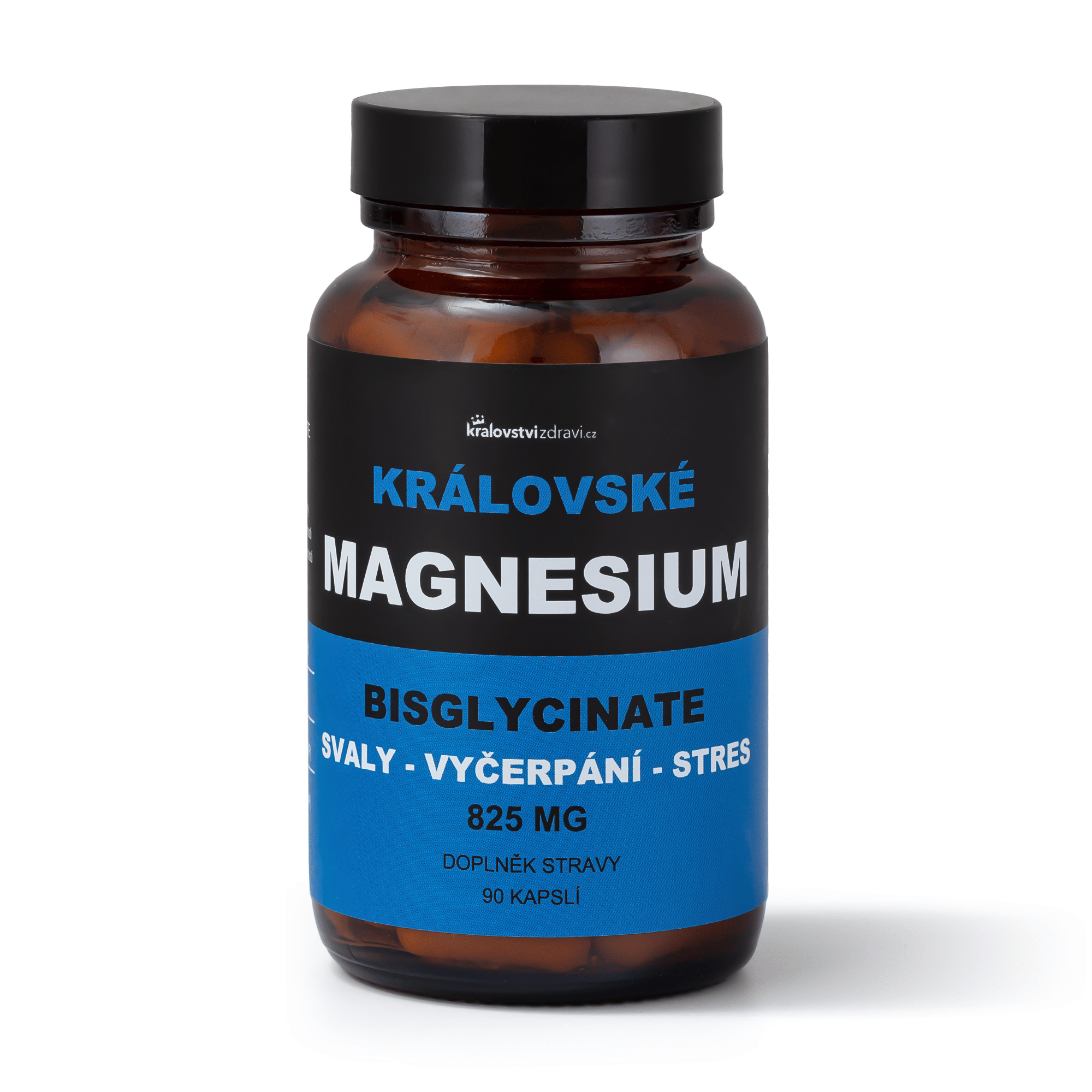 Království zdraví Královské Magnesium Bisglycinate 825 mg + (Vitamín B6)