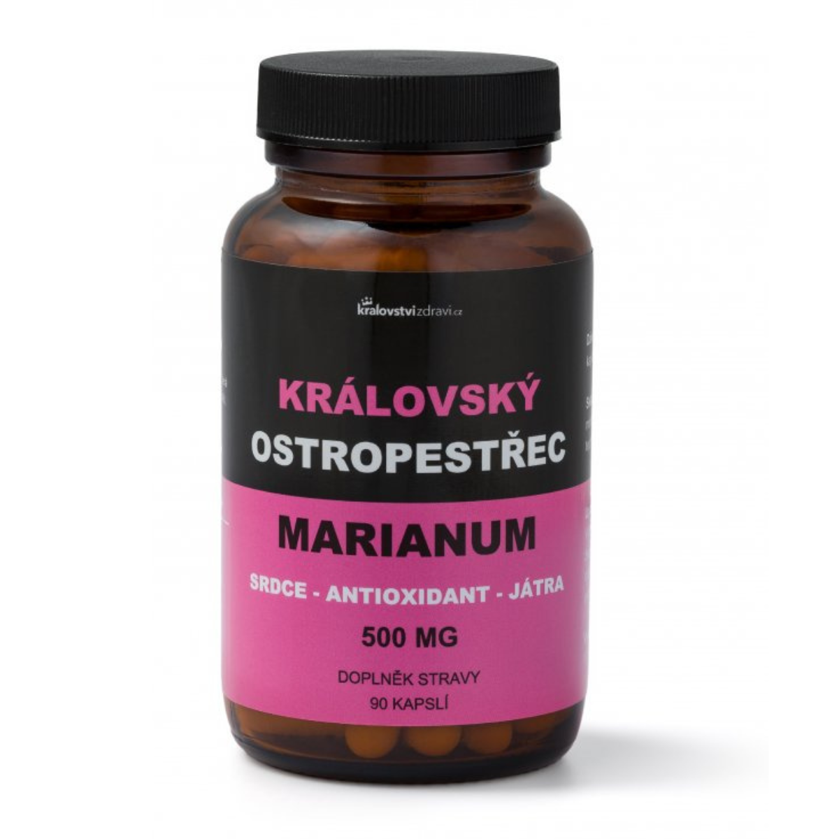 Království zdraví Královský Ostropestřec Marianum 500 mg