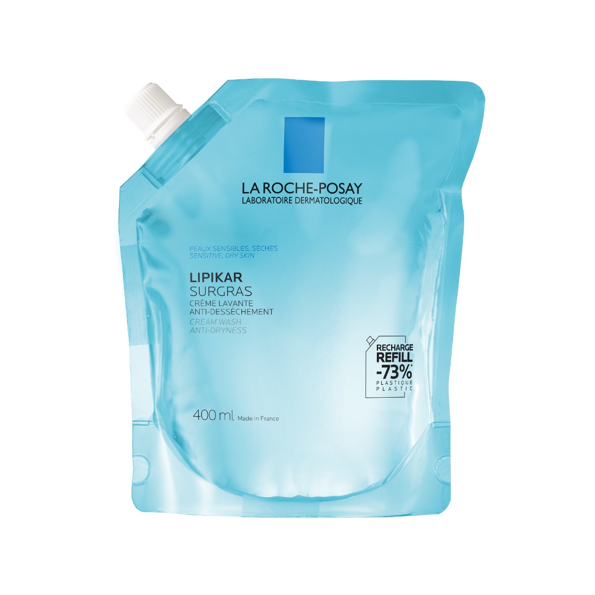 La Roche-Posay Lipikar Surgras sprchový gel –⁠⁠⁠⁠⁠⁠ náplň 400 ml La Roche-Posay