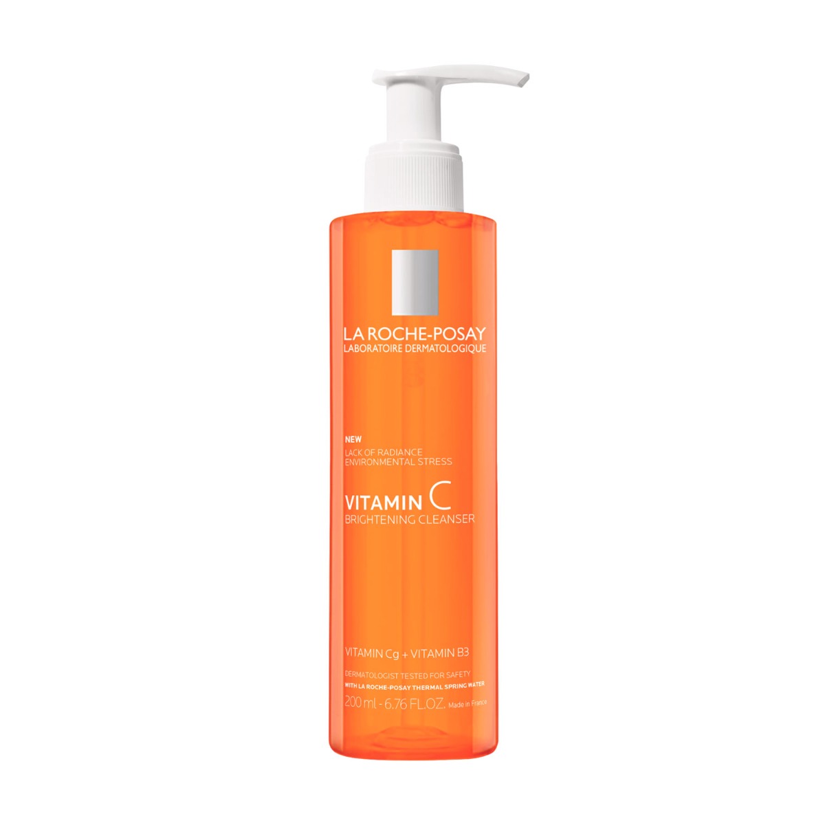 La Roche-Posay Pure Vitamin C pěnivý čisticí gel na rozjasnění pleti 200 ml La Roche-Posay