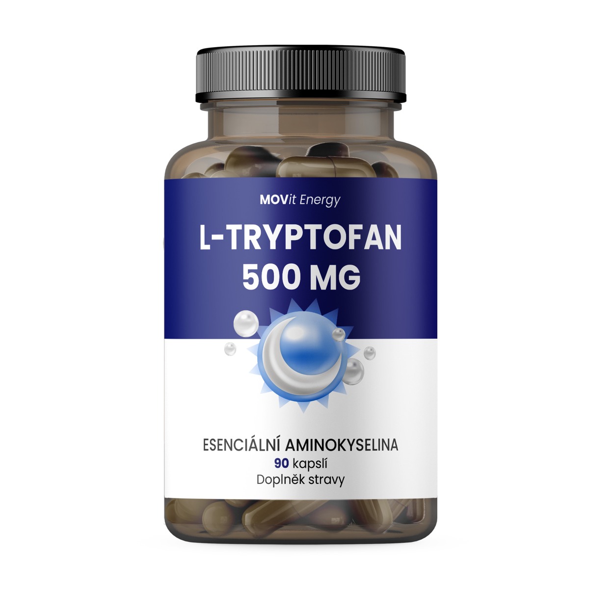 MOVit Energy L-Tryptofan 500 mg 90 kapslí MOVit Energy