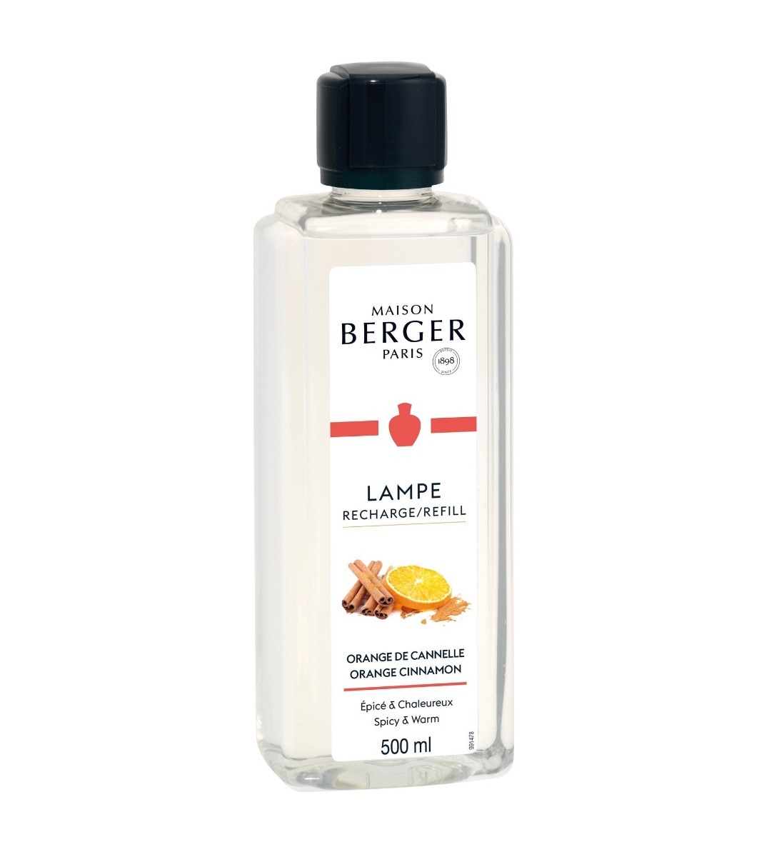 Maison Berger Paris Náplň do katalytické lampy Pomeranč a skořice 500 ml Maison Berger Paris