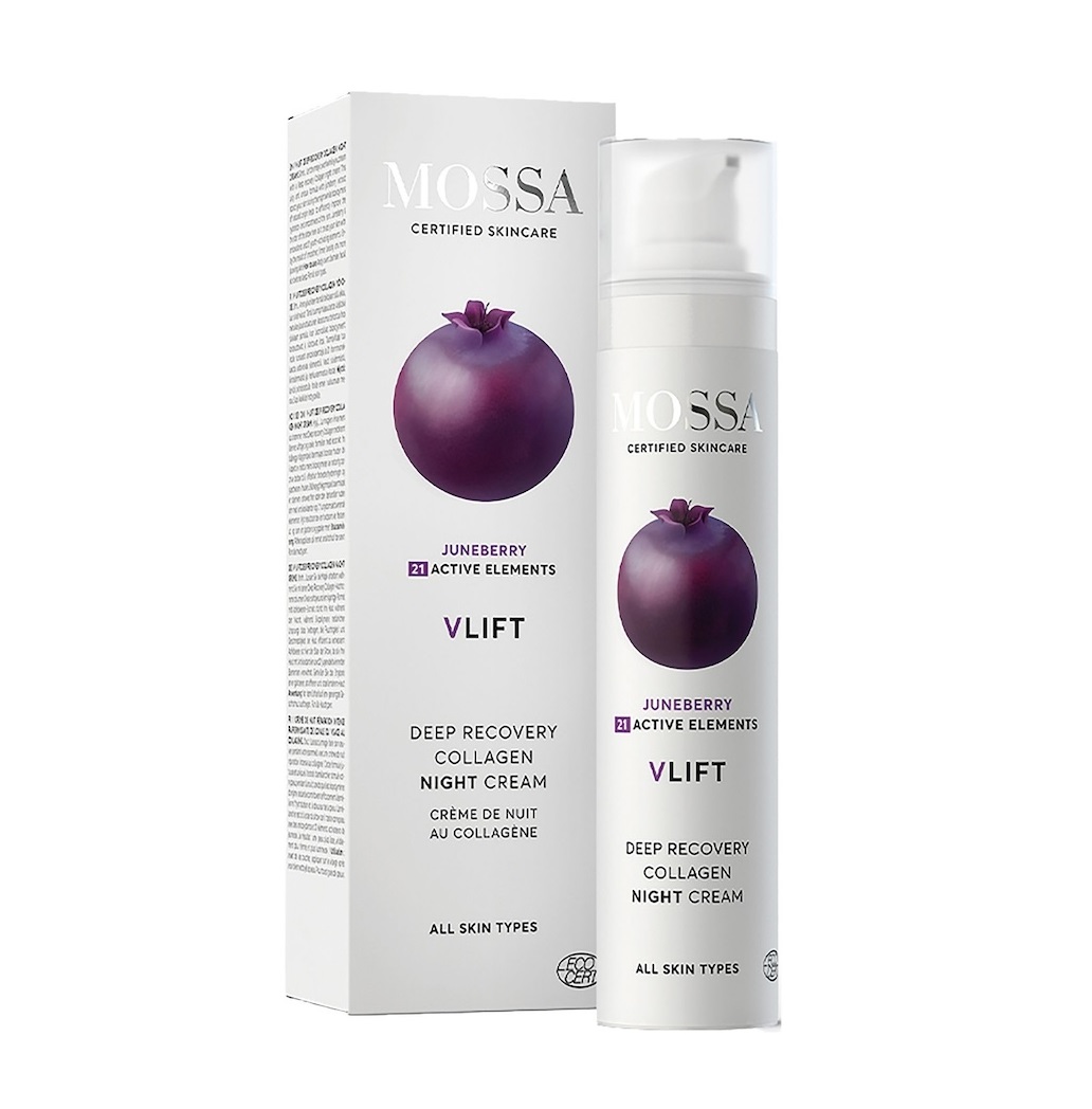 Mossa V-Lift noční kolagenový krém 50 ml Mossa
