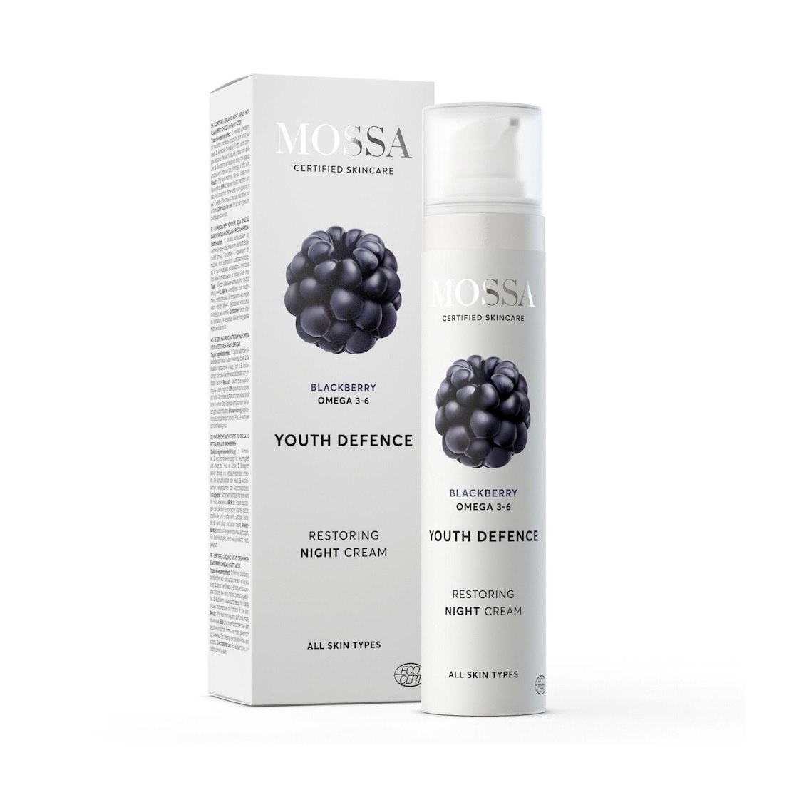 Mossa Youth Defence obnovující noční krém 50 ml Mossa