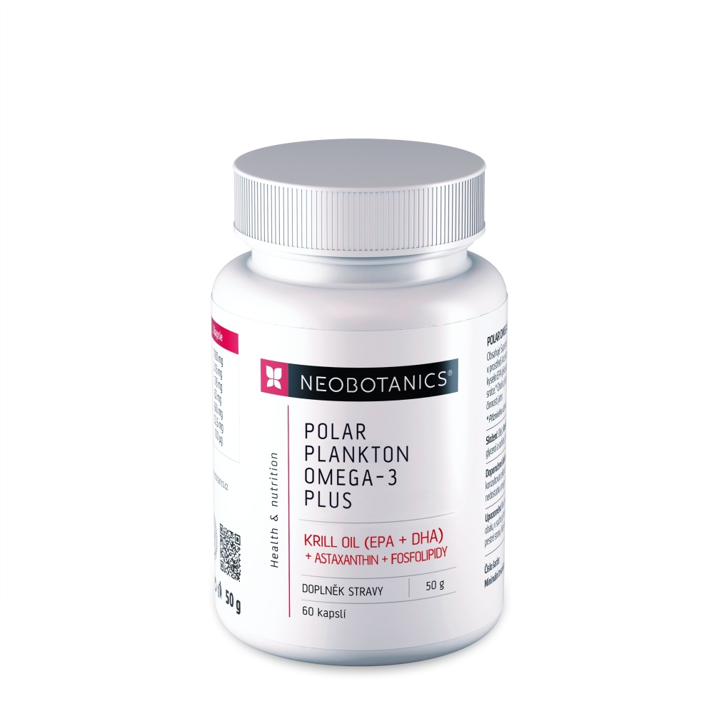 NEOBOTANICS Polar Plankton Omega-3 plus 60 kapslí NEOBOTANICS