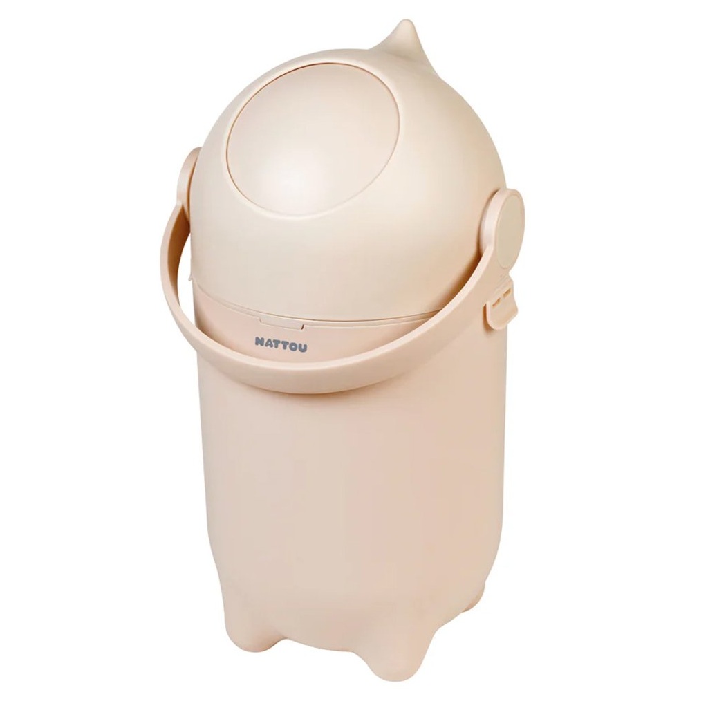 Nattou Koš na pleny Dropy Beige 27 cm