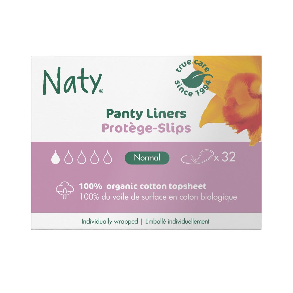Naty Normal dámské slipové vložky 32 ks Naty