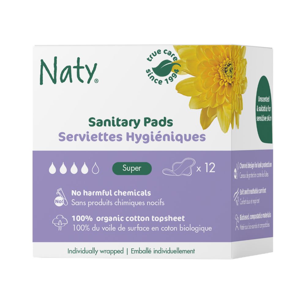 Naty Super dámské vložky 12 ks Naty