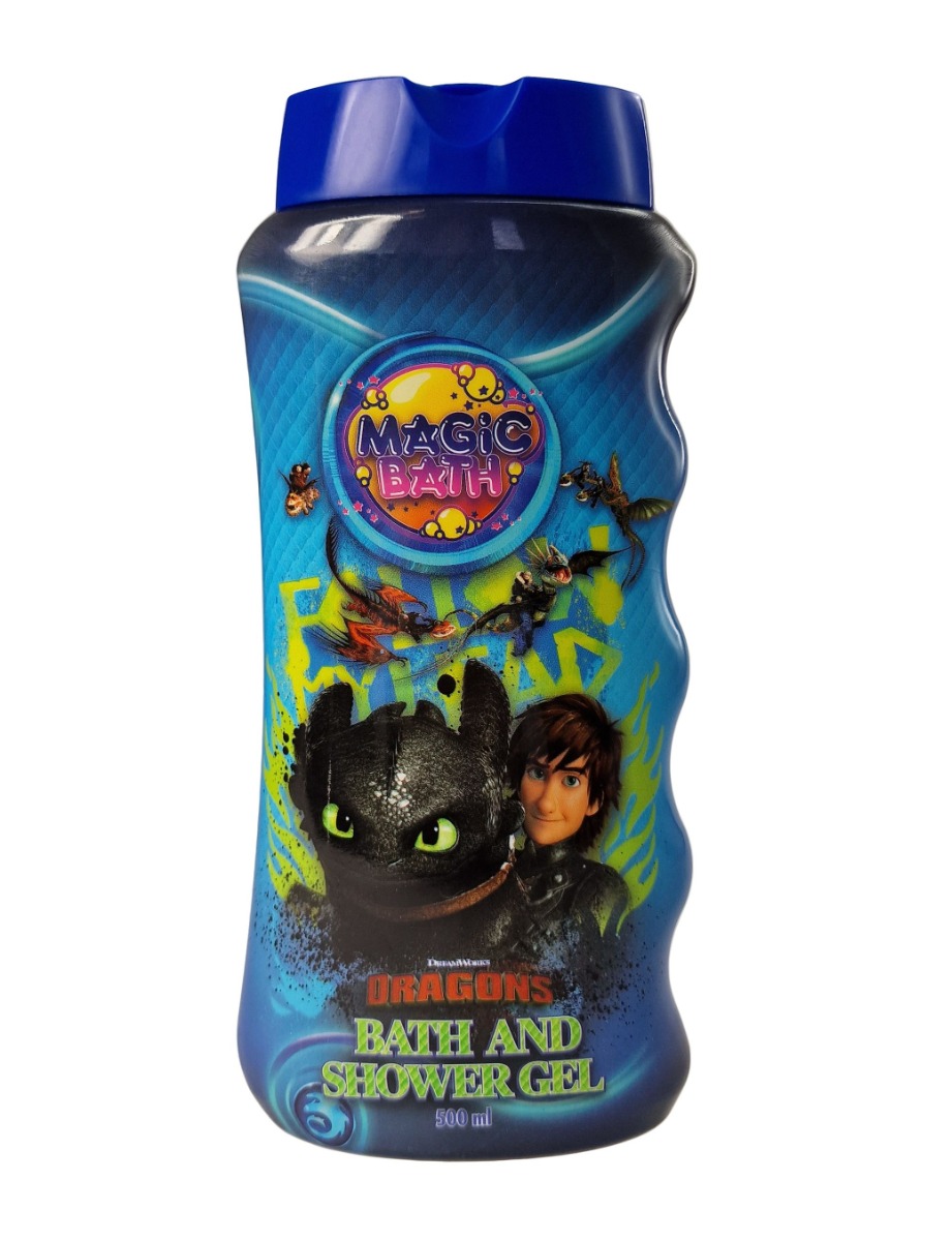 Nickelodeon Jak vycvičit draka sprchový gel 500 ml Nickelodeon