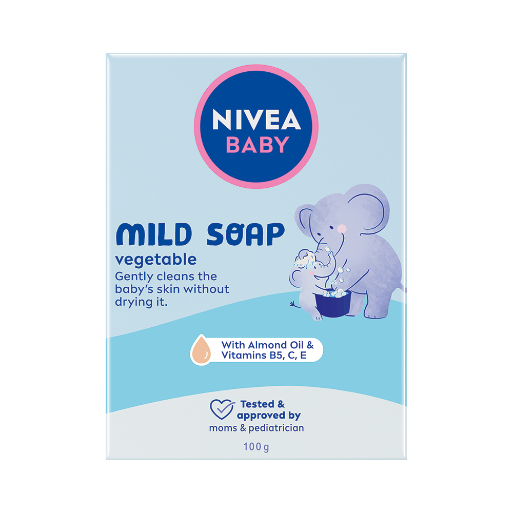 Nivea baby Mild soap krémové mýdlo 100 g Nivea baby
