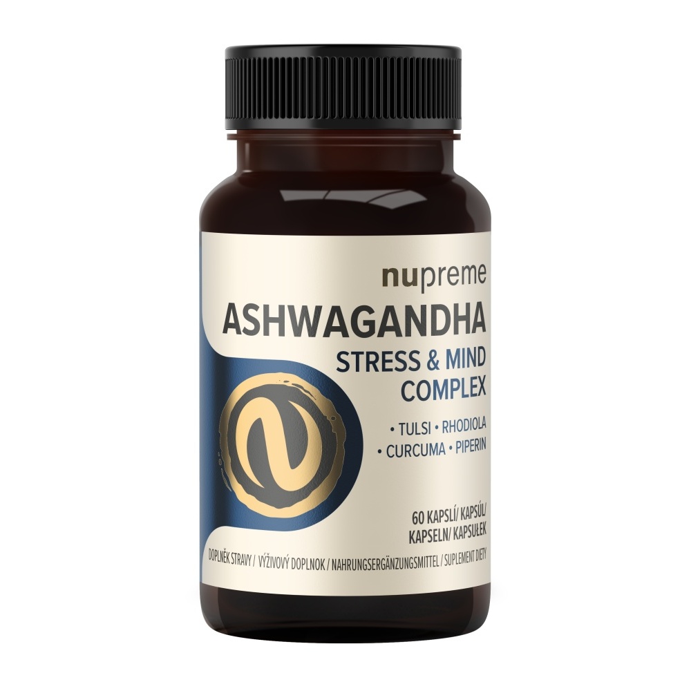 Nupreme Ashwagandha complex 60 kapslí Nupreme