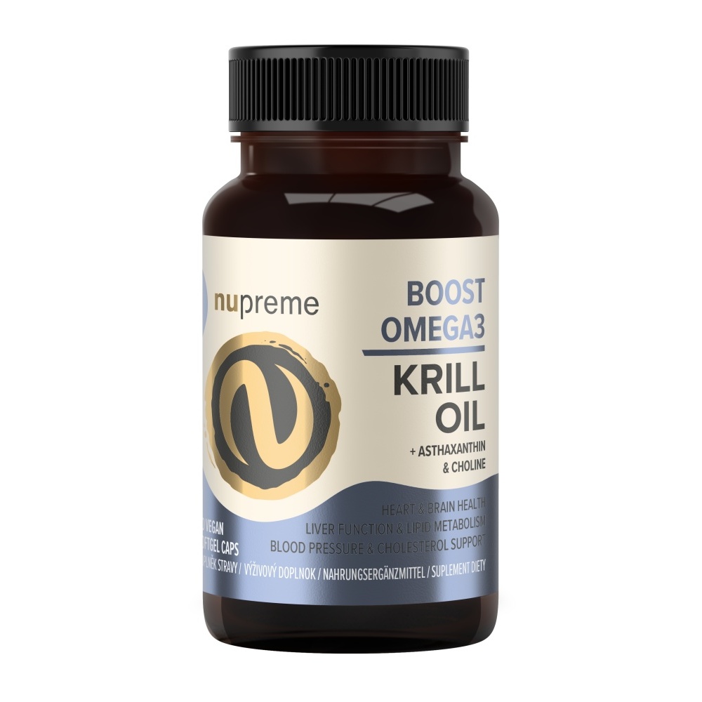Nupreme Omega 3 Krillový olej 60 kapslí Nupreme