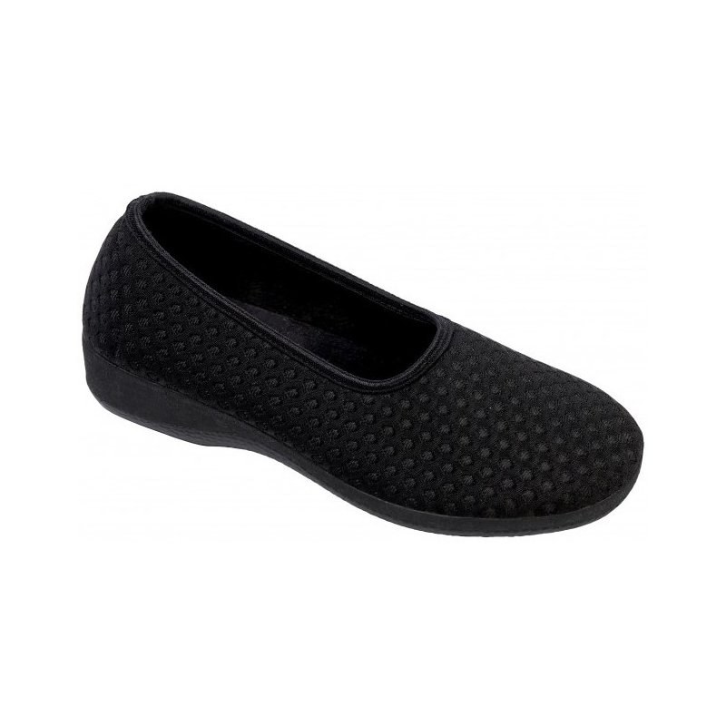 Nursing Care PISTACIO elastická obuv dámská černá O6954-11