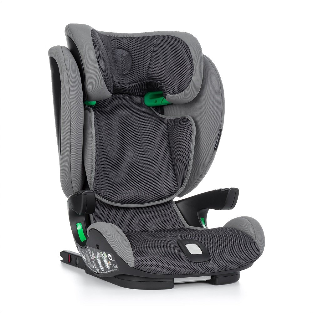 Petite&Mars Autosedačka Elite Fix Pro i-Size Grey Air 100-150 cm (15-36 kg) Petite&Mars