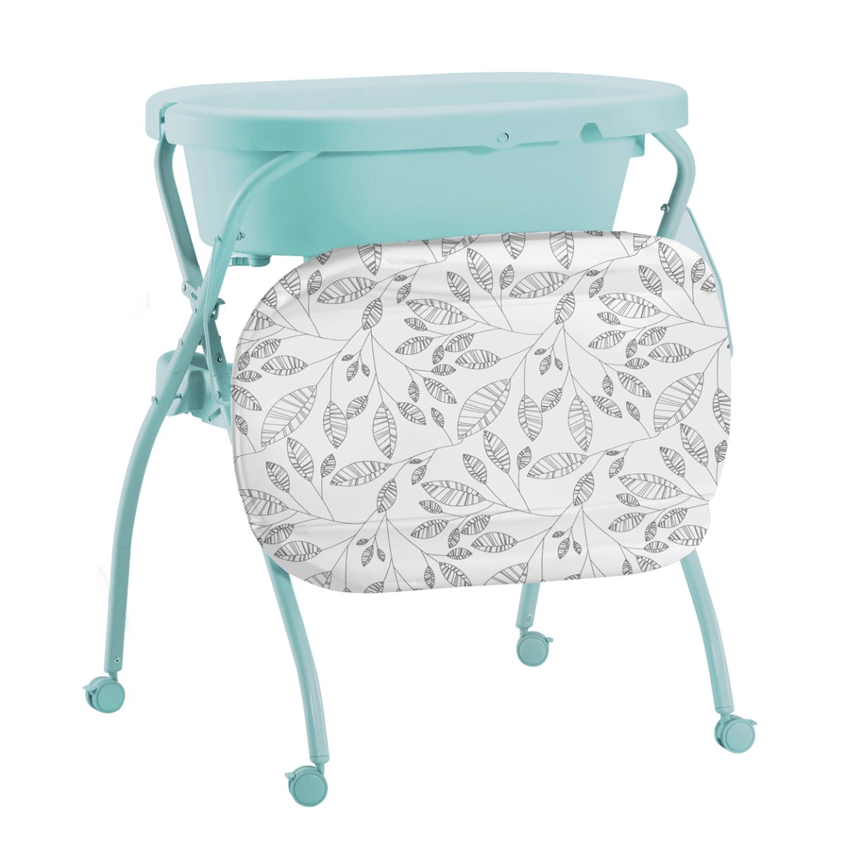 Petite&Mars Přebalovací pult s vaničkou Spa 3v1 Mint Petite&Mars