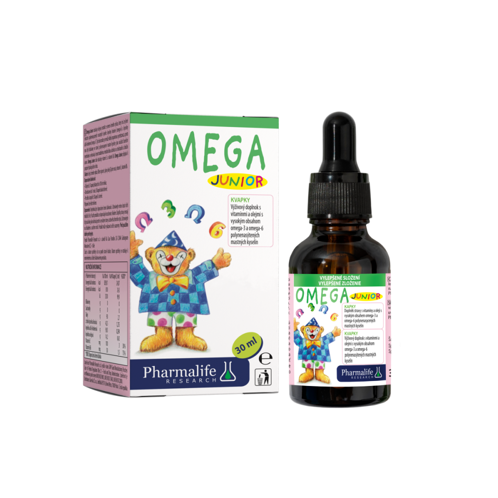 Pharmalife Omega Junior kapky 30 ml Pharmalife