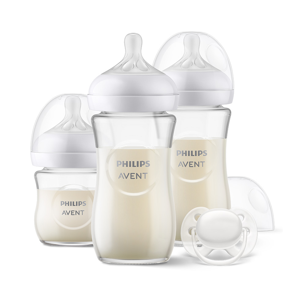 Philips Avent Novorozenecká startovní sada Natural Response SCD878/11 skleněná Philips Avent