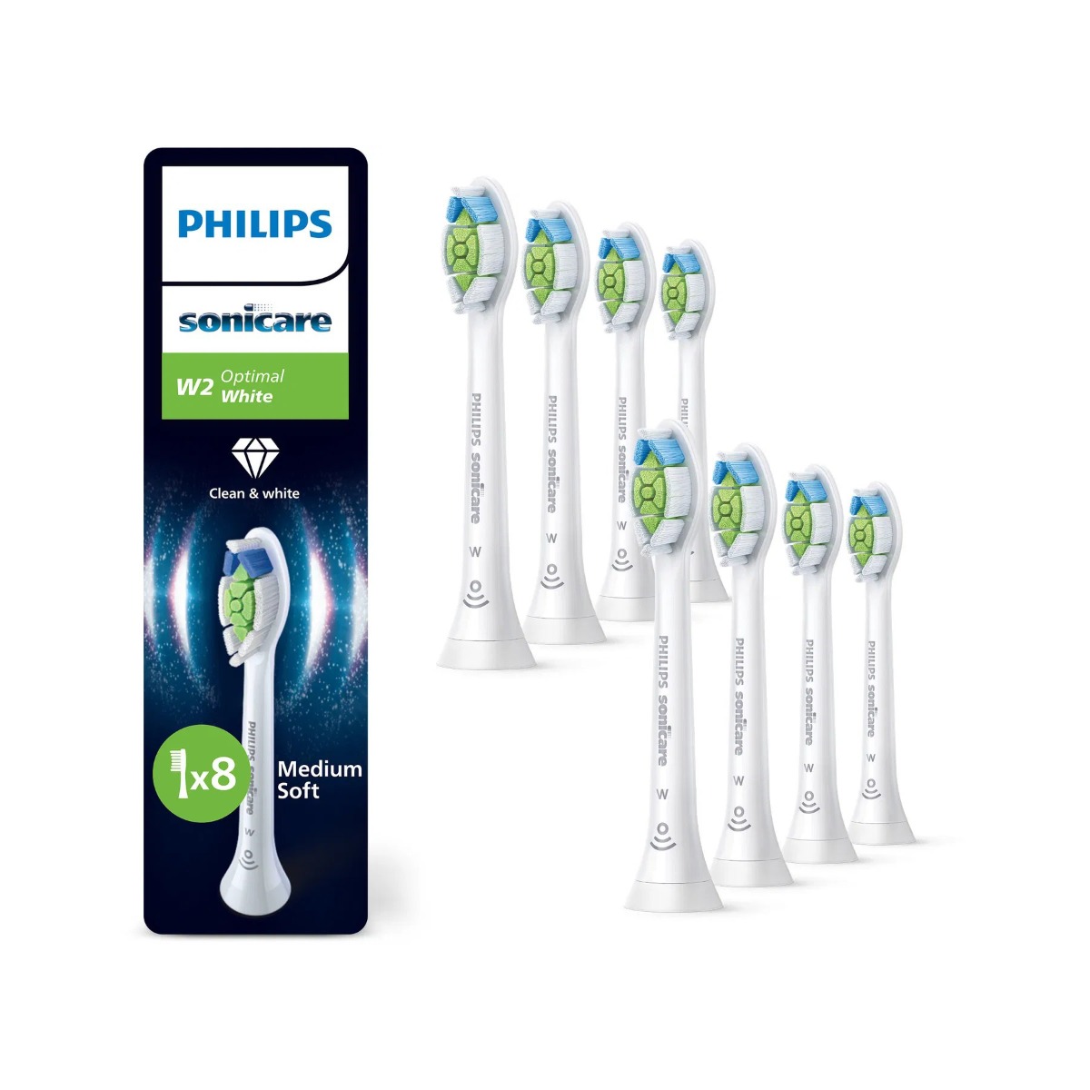 Philips Sonicare Optimal White HX6068/87 náhradní hlavice 8 ks Philips Sonicare