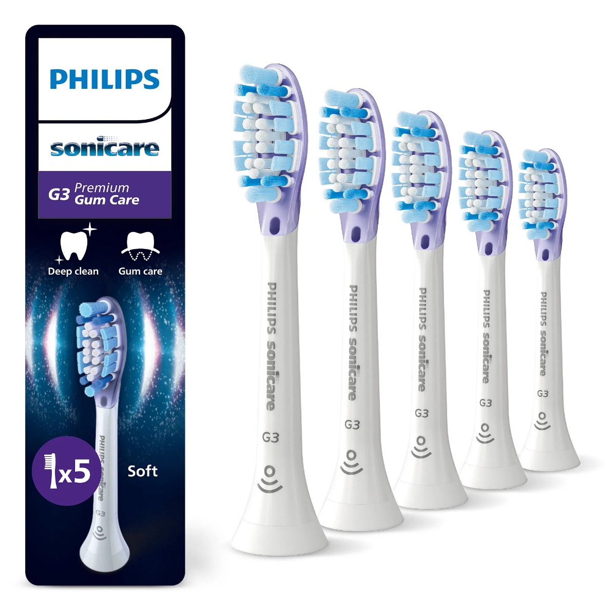 Philips Sonicare Premium Gum Care HX9055/87 náhradní hlavice 5 ks Philips Sonicare