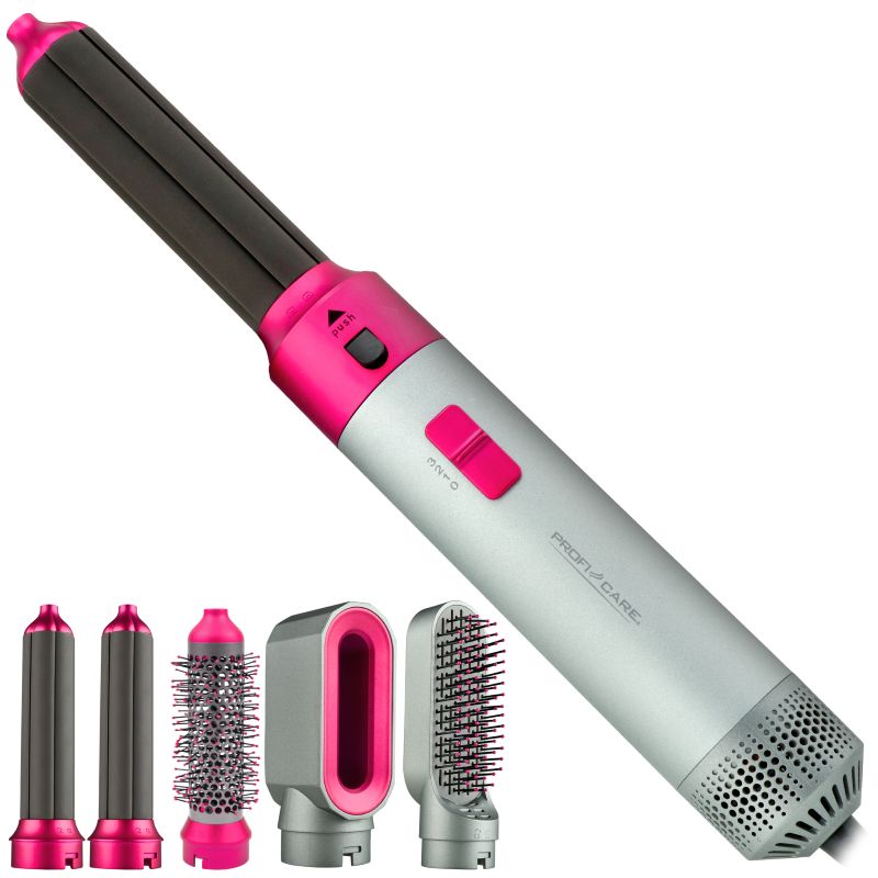 ProfiCare HAS 3132 P Multifunkční kulma na vlasy 1000W šedá/růžová ProfiCare