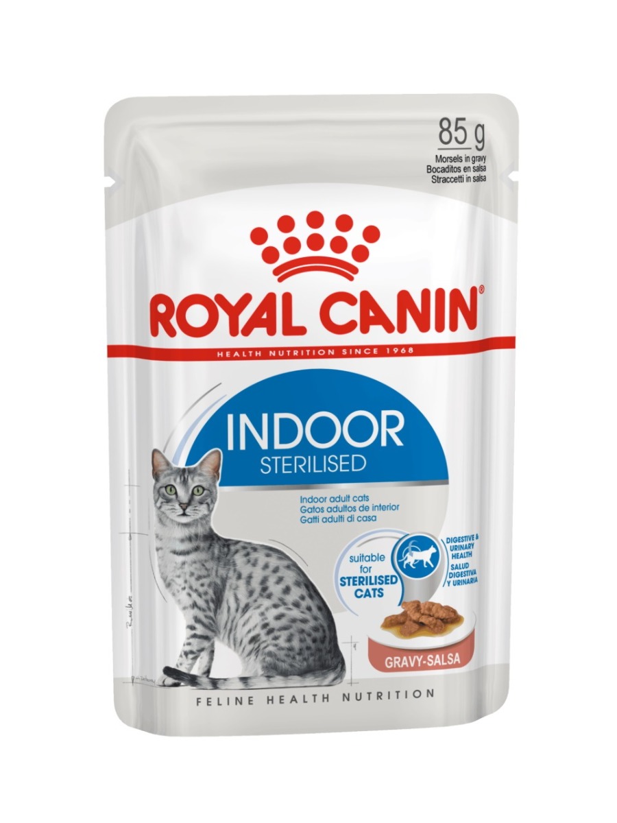 Royal Canin Indoor Sterilised in Gravy kapsička 85 g Royal Canin