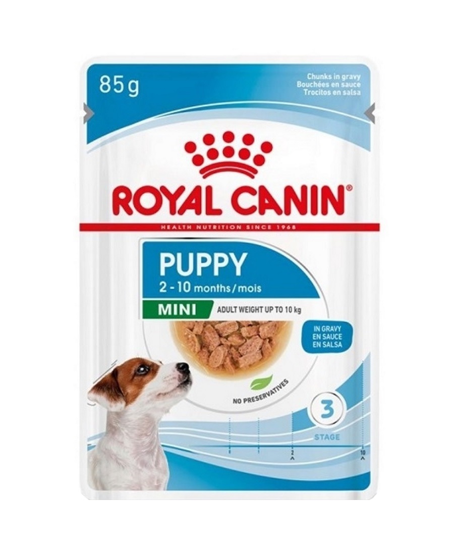 Royal Canin Mini Puppy in Gravy kapsička 85 g Royal Canin