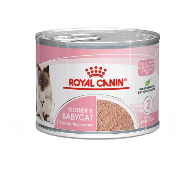 Royal Canin Mother&Babycat Mousse konzerva 195 g Royal Canin