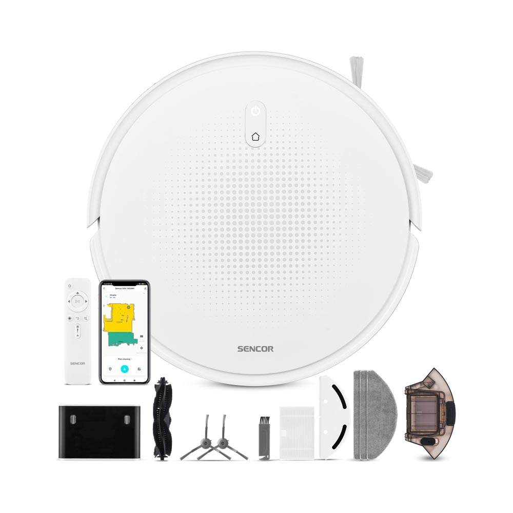 SENCOR SRV 7450WH robotický vysavač SENCOR