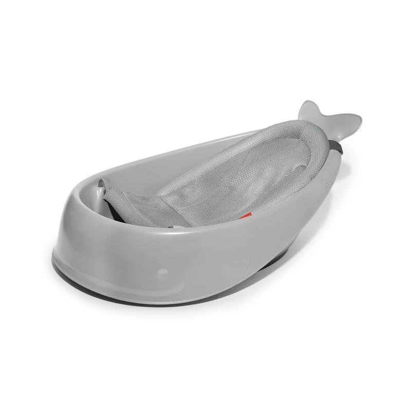 SKIP HOP Vanička s ergonomickou podložkou Moby 3 fázová šedá SKIP HOP