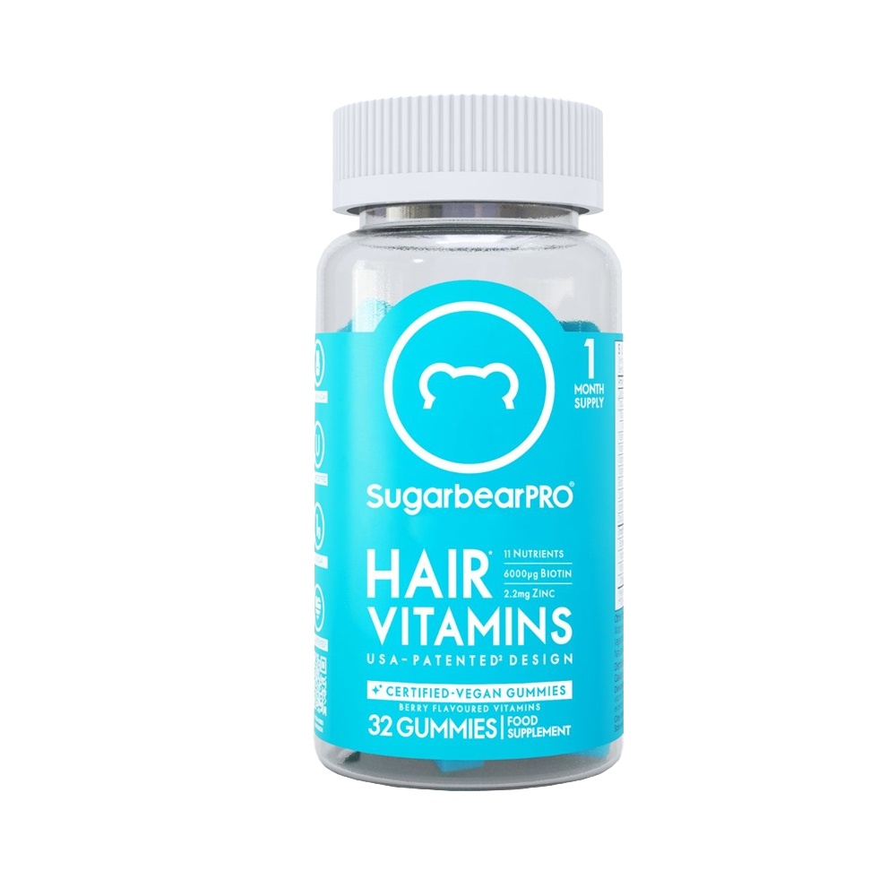 Sugarbear PRO hair vitamins gummies 32 ks Sugarbear