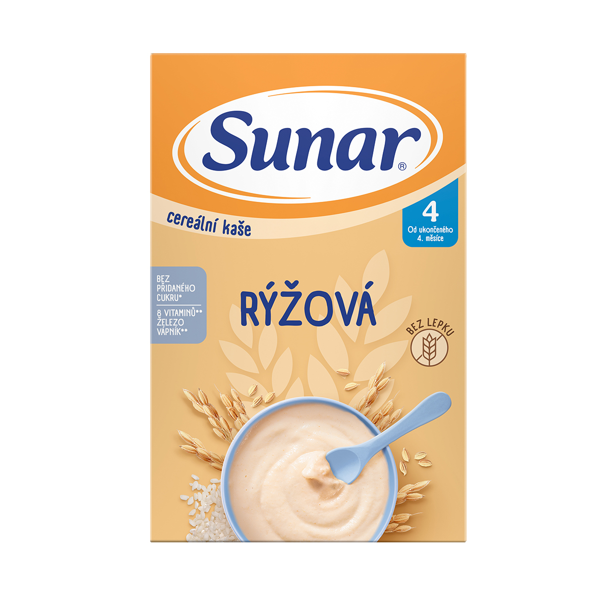 Sunar Cereální kaše rýžová 210 g Sunar