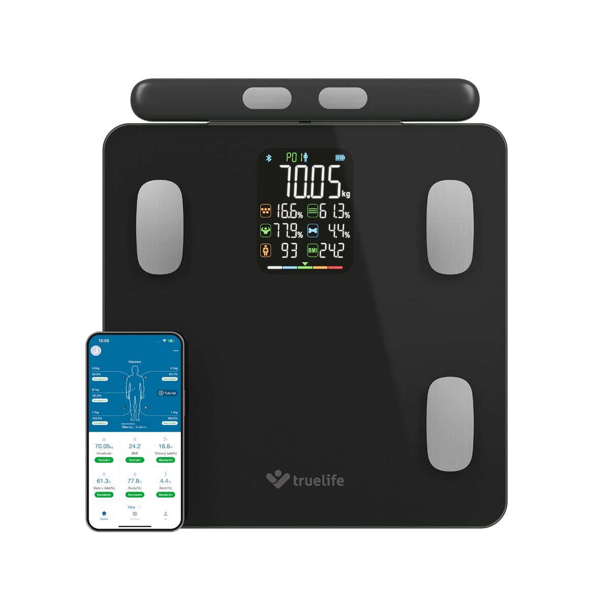 Truelife FitScale W8 osobní váha black Truelife