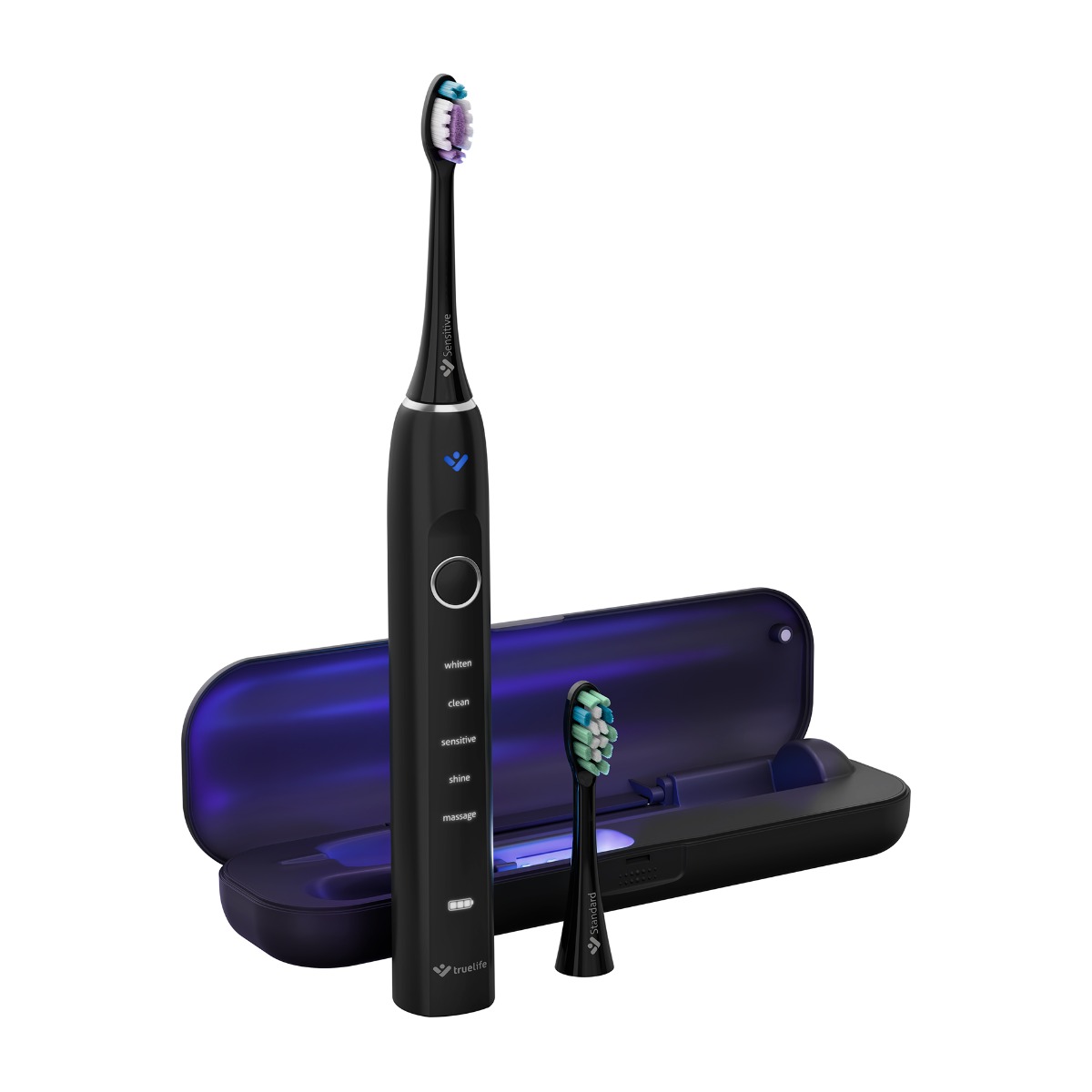 Truelife SonicBrush Clean70 UV sonický kartáček black Truelife