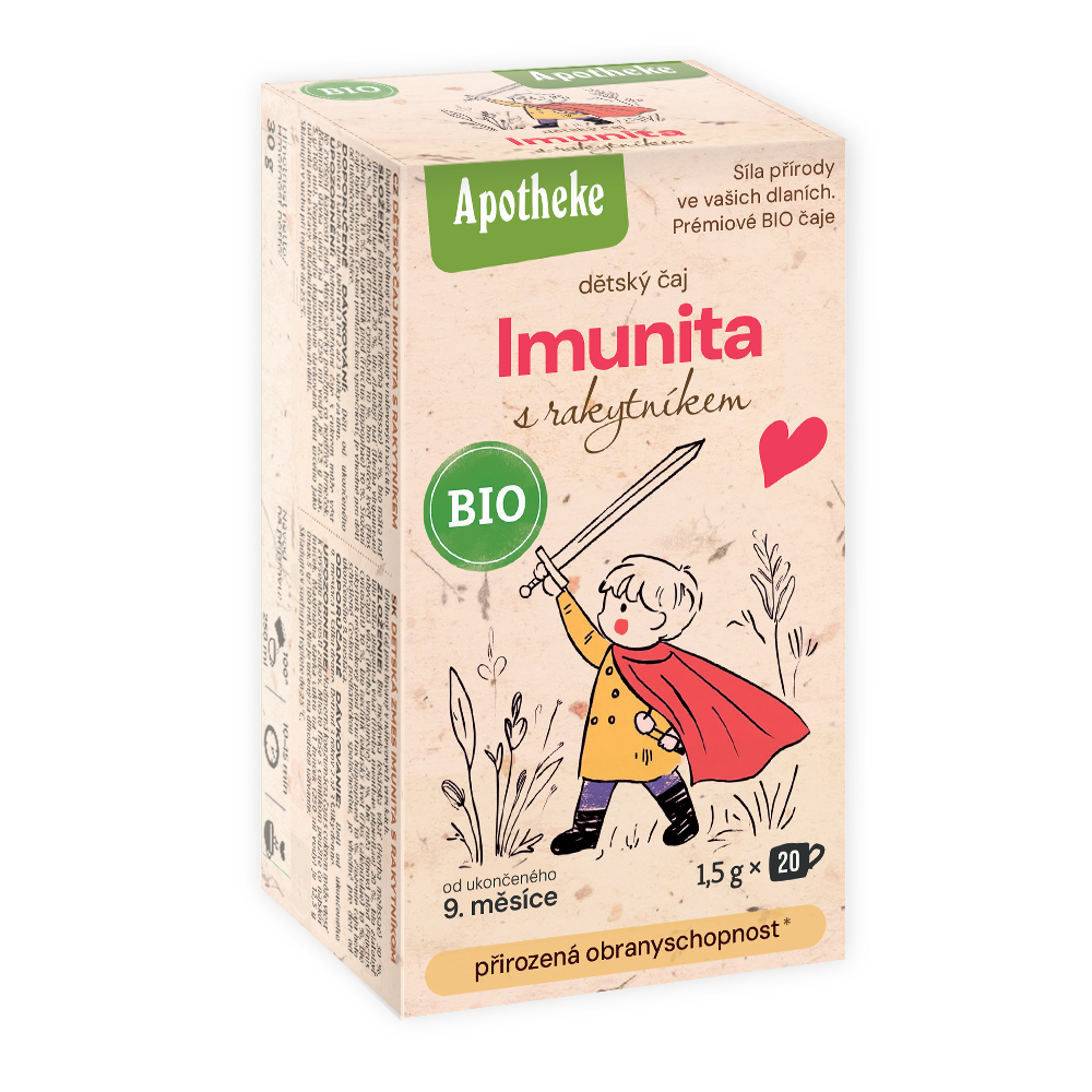 Apotheke BIO Dětský čaj Imunita s rakytníkem 20x1